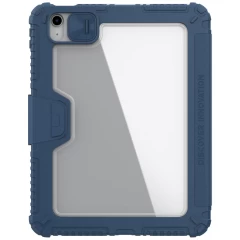 Apple iPad 10.9 10th Gen (2022) tablet case blue NILLKIN BUMPER LEATHER PRO