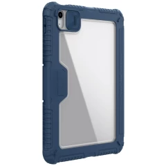 Apple iPad 10.9 10th Gen (2022) tablet case blue NILLKIN BUMPER LEATHER PRO