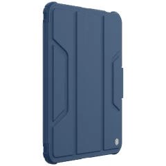 Apple iPad 10.9 10th Gen (2022) tablet case blue NILLKIN BUMPER LEATHER PRO