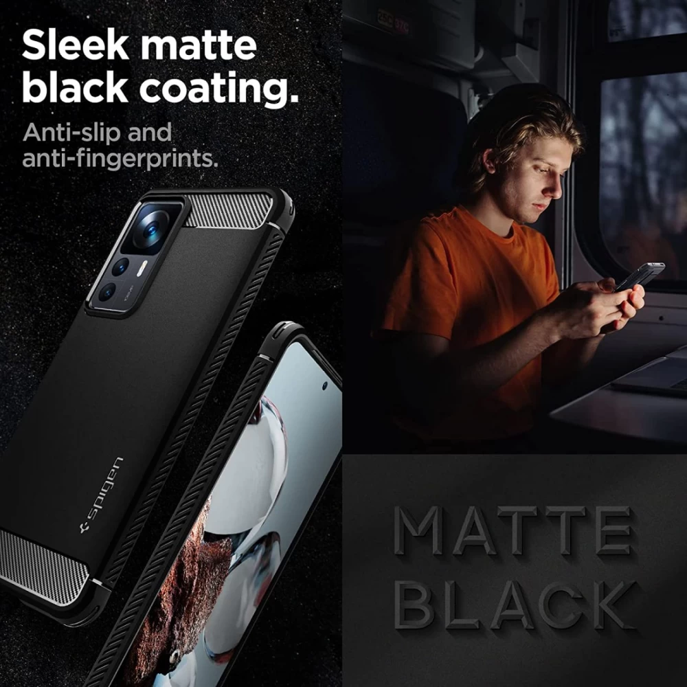 Xiaomi 12 12T vāciņš  SPIGEN RUGGED ARMOR