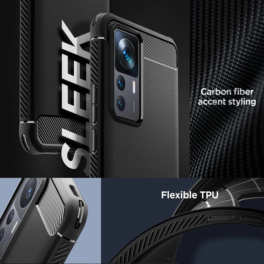 Xiaomi 12 12T vāciņš  SPIGEN RUGGED ARMOR