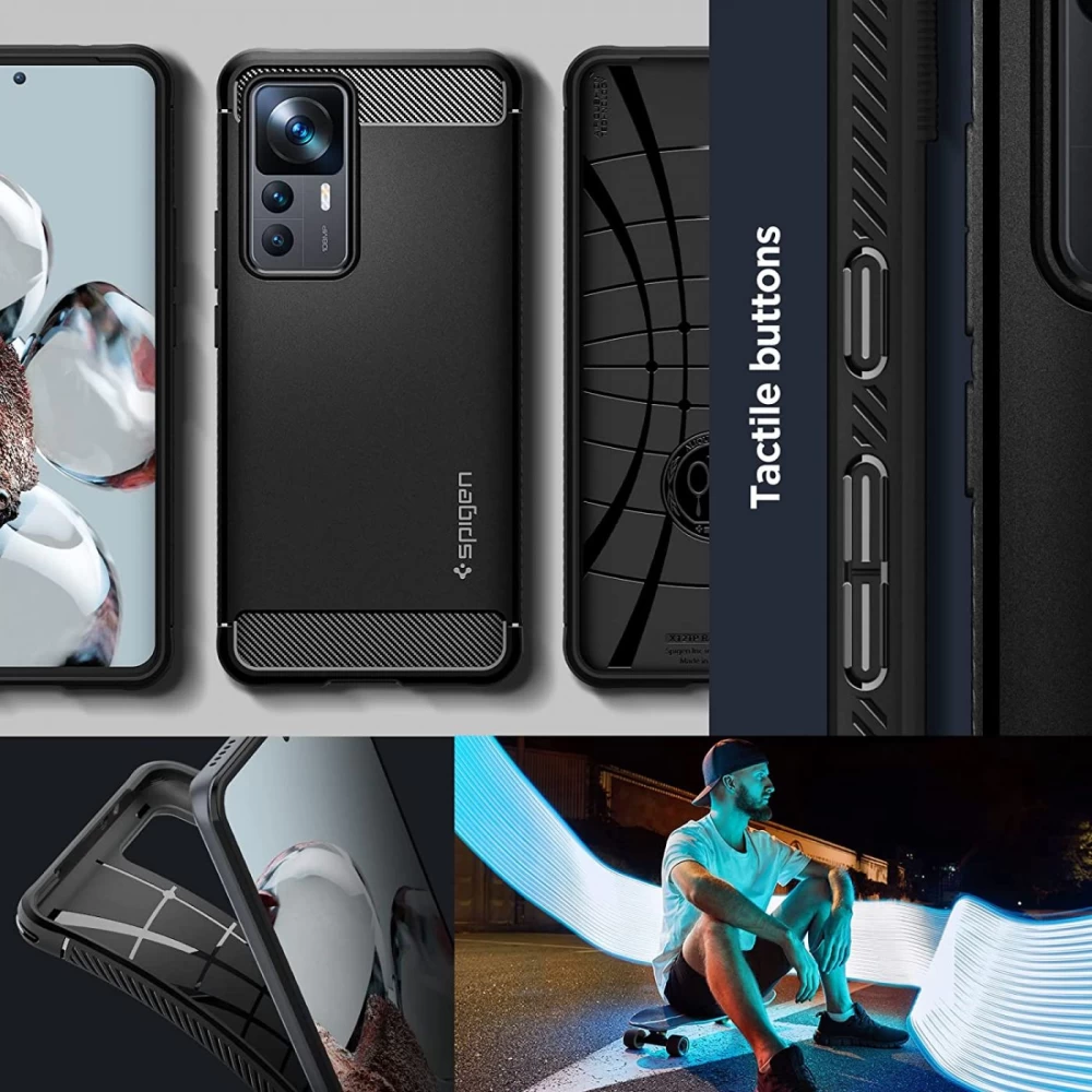 Xiaomi 12 12T vāciņš  SPIGEN RUGGED ARMOR