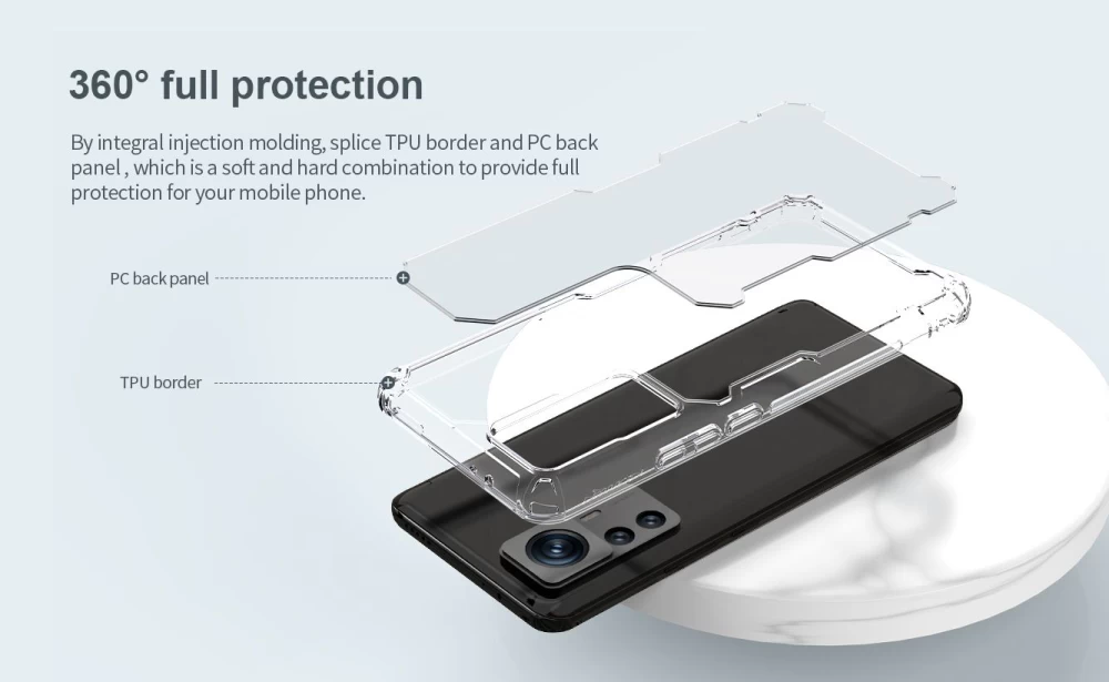 Xiaomi 12 12T Pro vāciņš caurspīdīgs NILLKIN TPU PRO