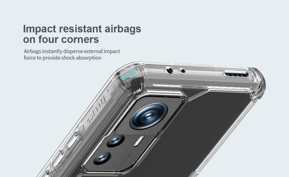 Xiaomi 12 12T Pro vāciņš caurspīdīgs NILLKIN TPU PRO
