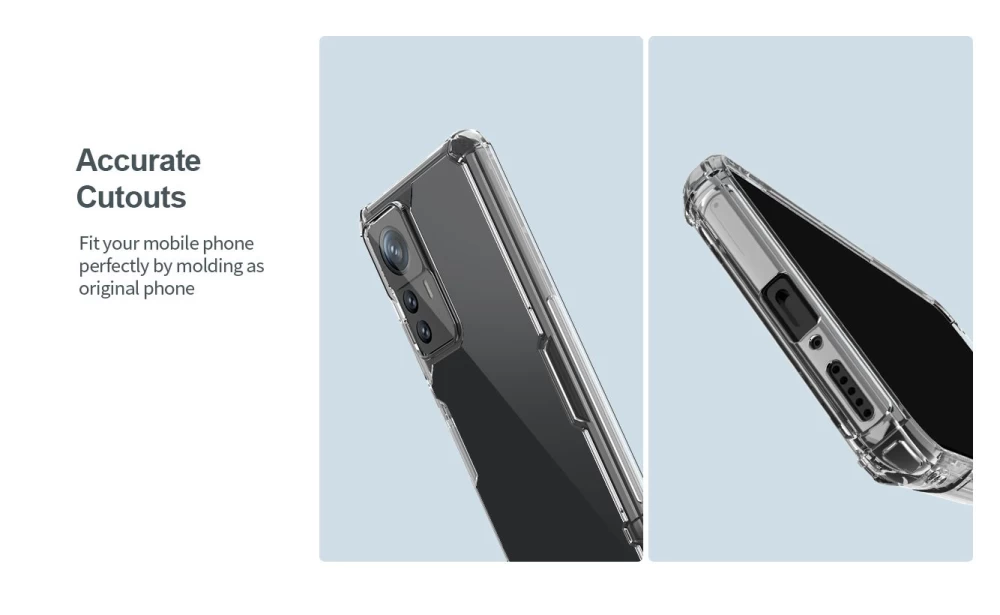 Xiaomi 12 12T Pro vāciņš caurspīdīgs NILLKIN TPU PRO