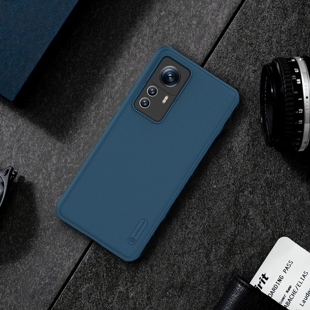 Xiaomi 12 12T Pro vāciņš sarkans NILLKIN SUPER FROSTED SHIELD PRO