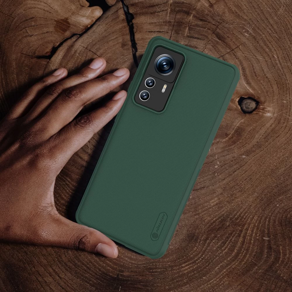 Xiaomi 12 12T Pro vāciņš sarkans NILLKIN SUPER FROSTED SHIELD PRO