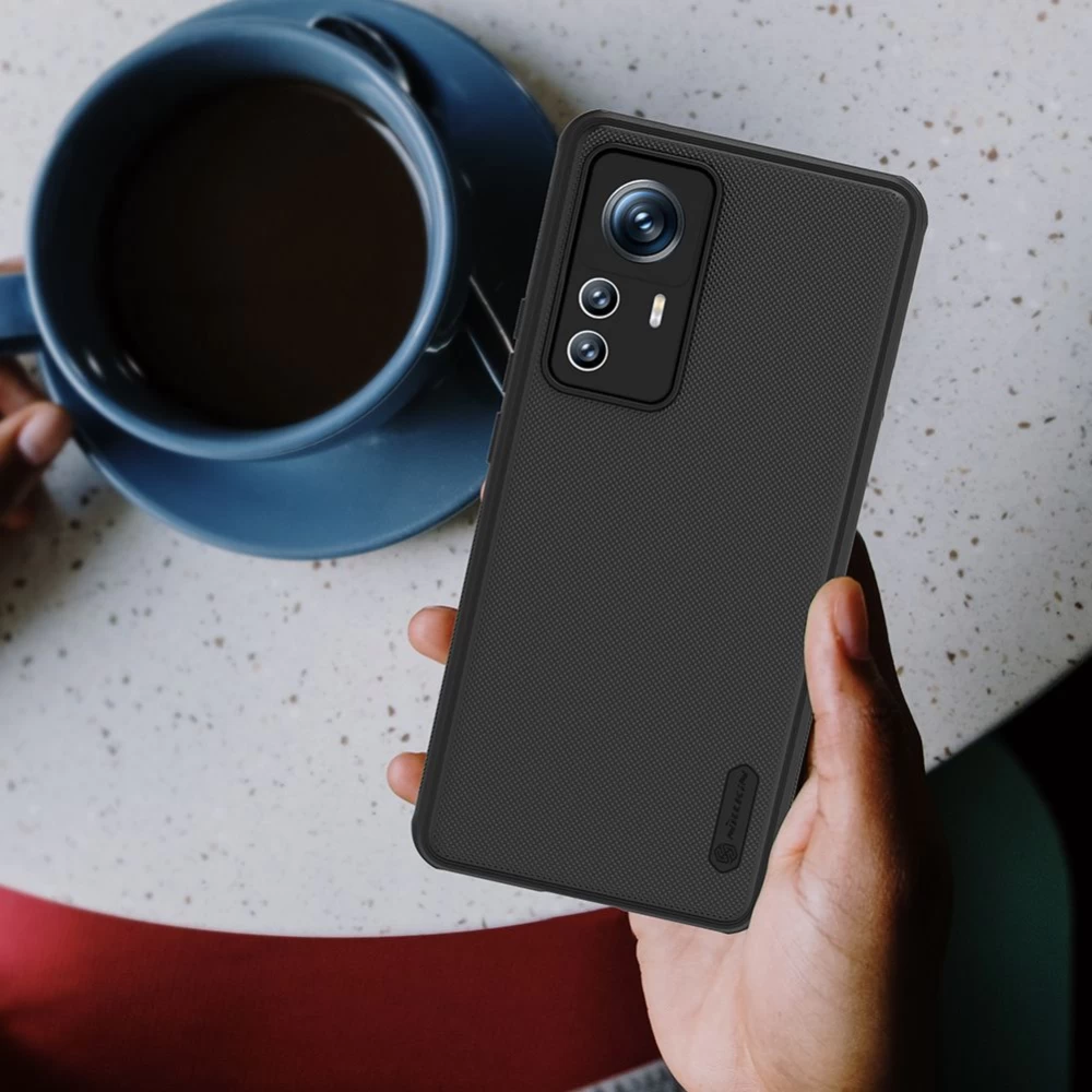 Xiaomi 12 12T Pro vāciņš sarkans NILLKIN SUPER FROSTED SHIELD PRO