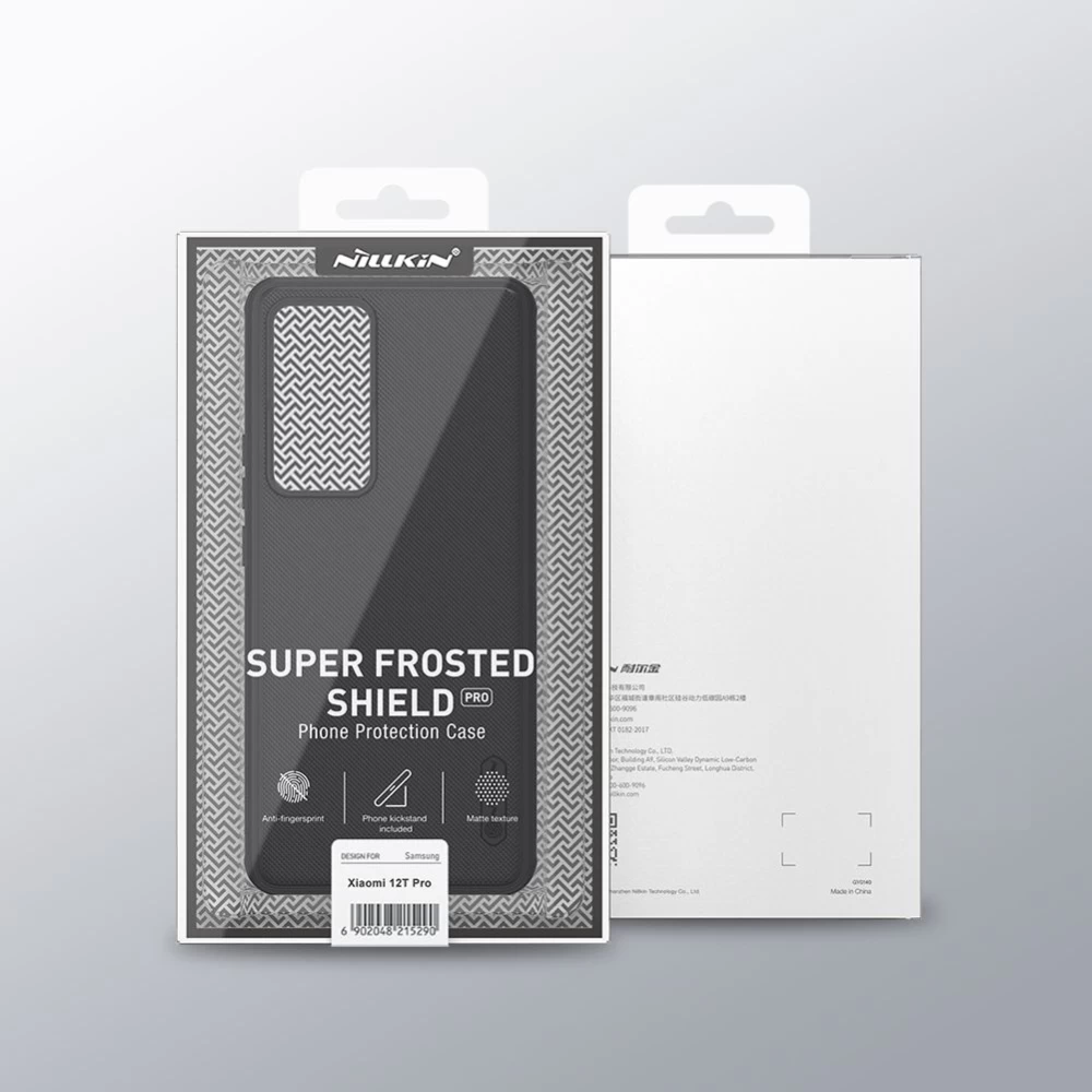 Xiaomi 12 12T Pro vāciņš sarkans NILLKIN SUPER FROSTED SHIELD PRO