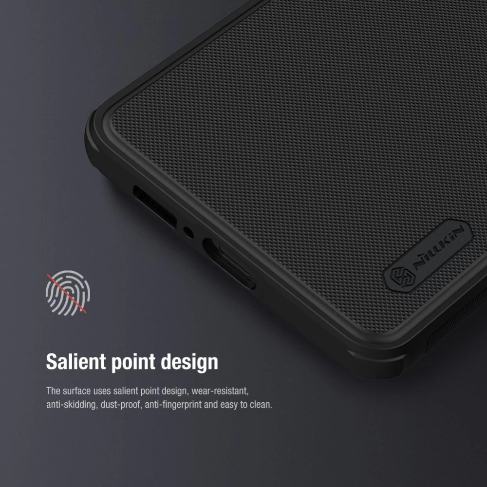 Xiaomi 12 12T Pro skal blå NILLKIN SUPER FROSTED SHIELD PRO