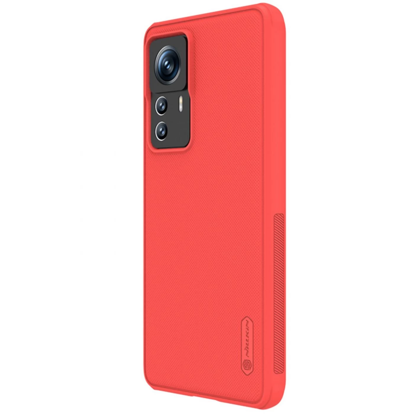 Xiaomi 12 12T Pro vāciņš sarkans NILLKIN SUPER FROSTED SHIELD PRO
