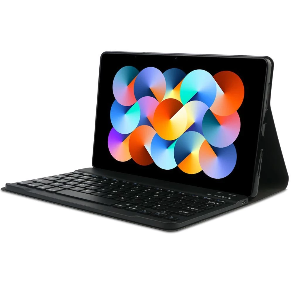 Xiaomi RedMi Pad 10.6 tablet skal, fodral svart TECH-PROTECT SMARTCASE + KEYBOARD