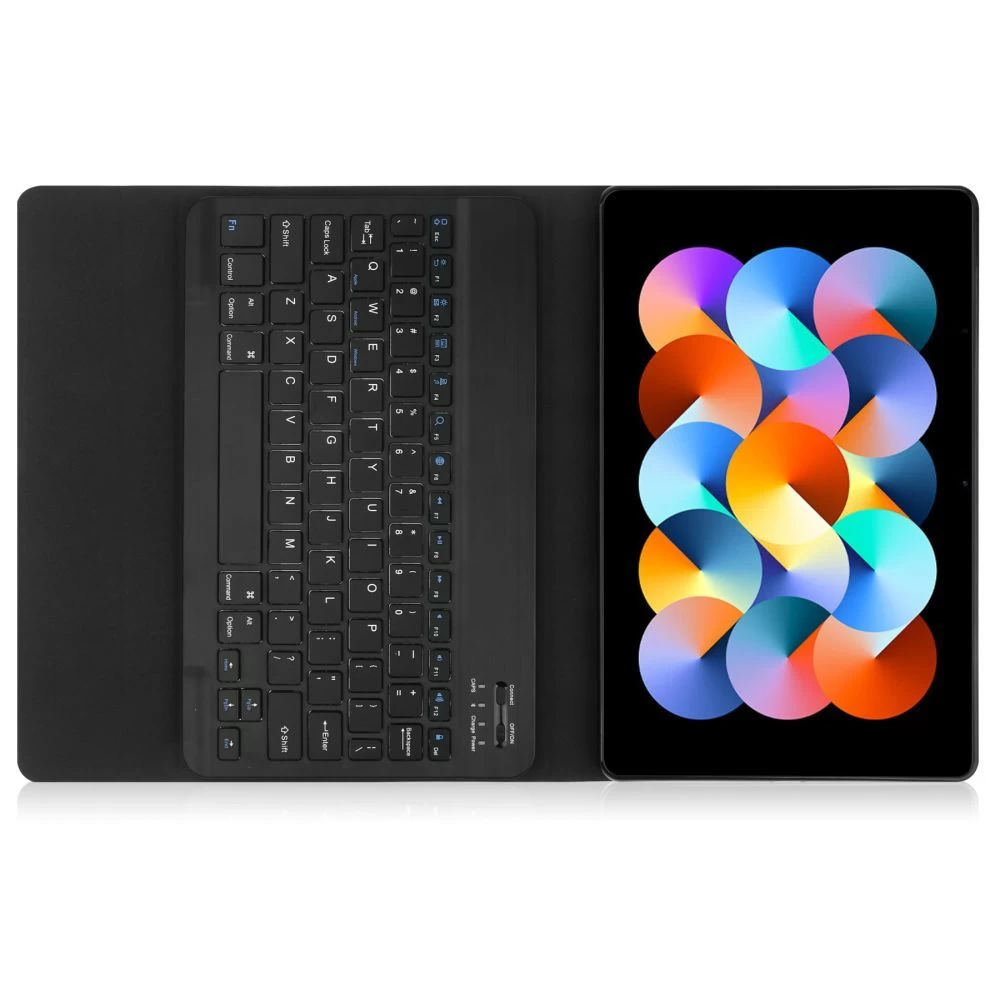 Xiaomi RedMi Pad 10.6 tablet skal, fodral svart TECH-PROTECT SMARTCASE + KEYBOARD