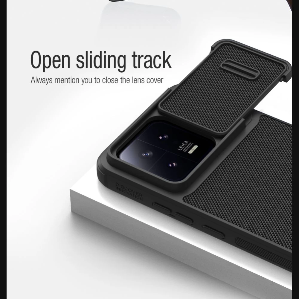 Xiaomi 13 ümbris must NILLKIN TEXTURED