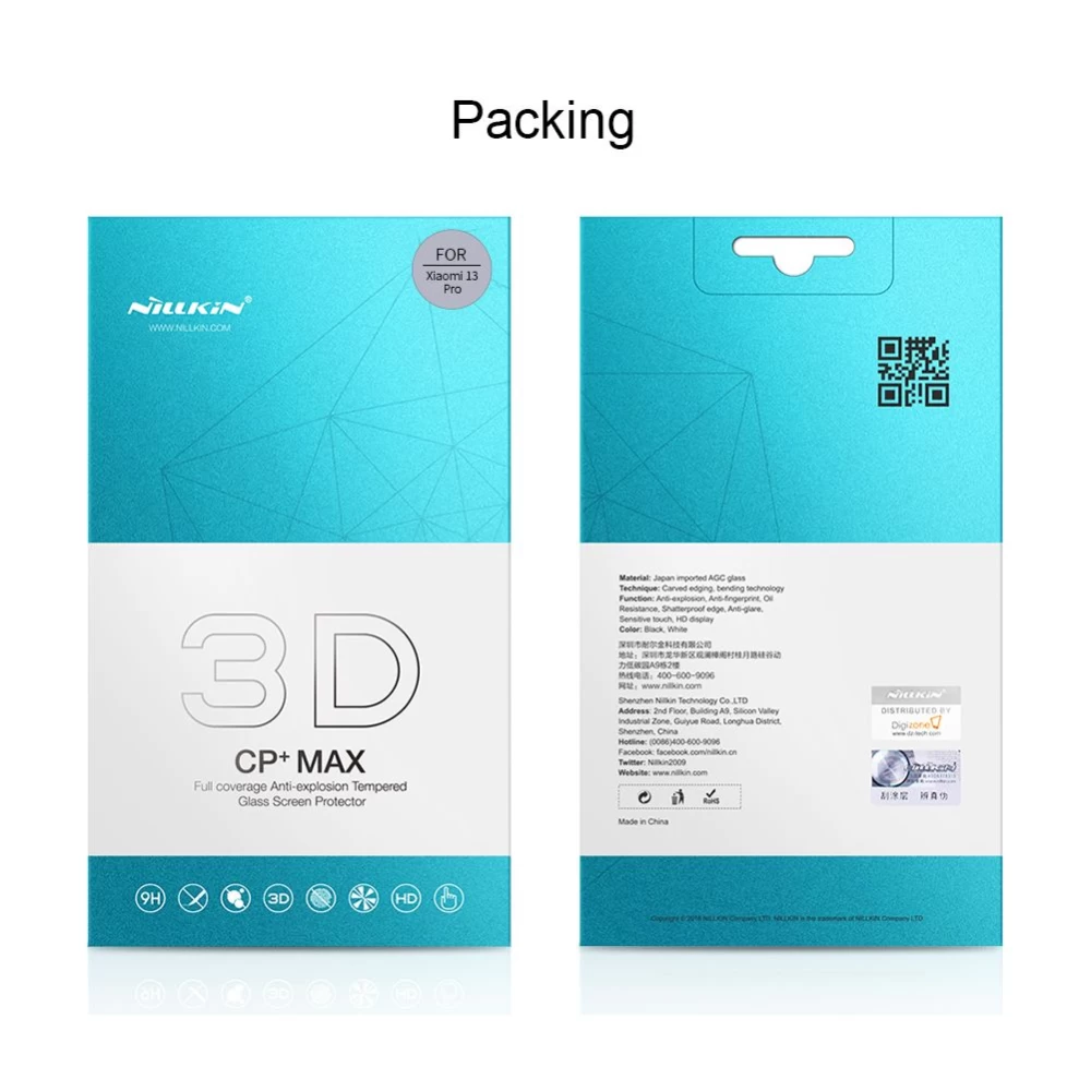 Xiaomi 13 Pro kaitseklaas  NILLKIN 3D CP+MAX