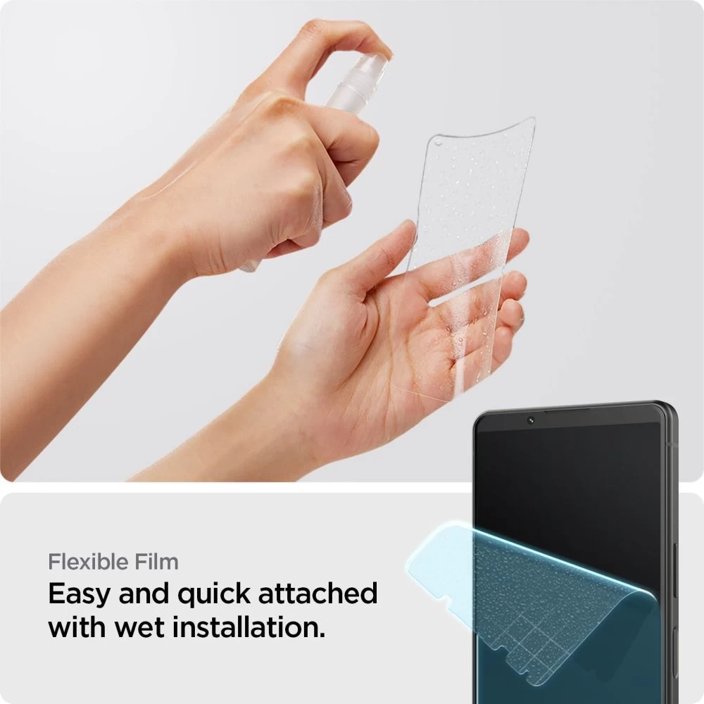 Sony Xperia 5 IV skärmskydd  SPIGEN NEO FLEX (2-pack)