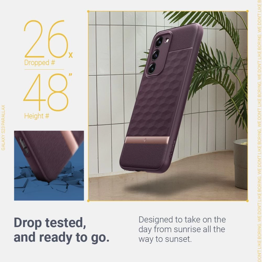 Samsung Galaxy S23 skal  CASEOLOGY PARALLAX