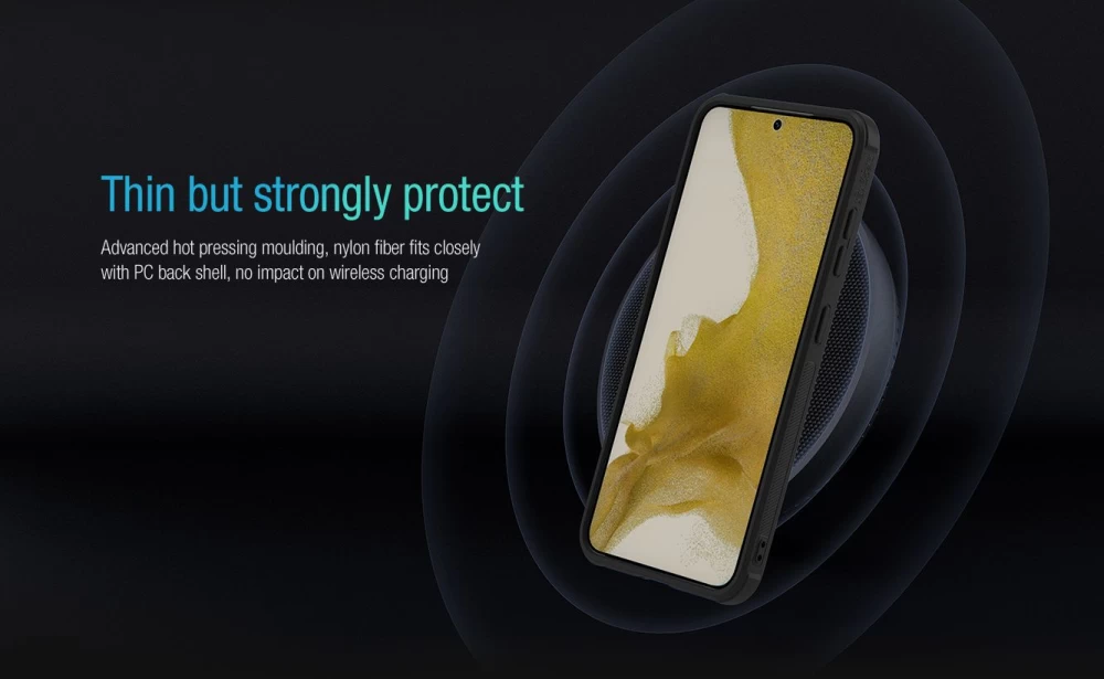 Samsung Galaxy S23 skal svart NILLKIN TEXTURED S
