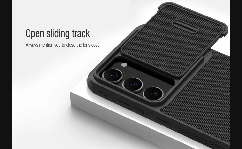 Samsung Galaxy S23 skal svart NILLKIN TEXTURED S
