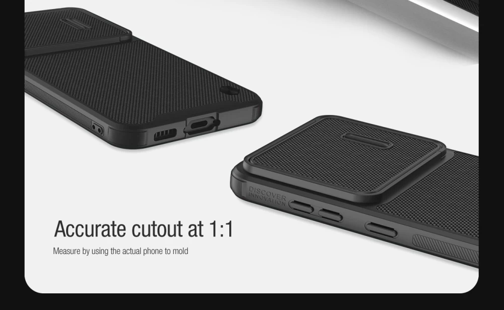 Samsung Galaxy S23 skal svart NILLKIN TEXTURED S