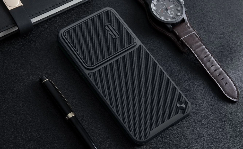 Samsung Galaxy S23 skal svart NILLKIN TEXTURED S