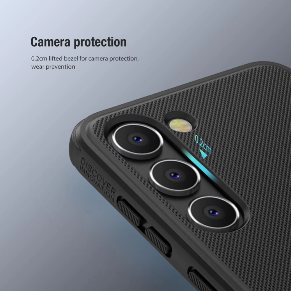 Samsung Galaxy S23 skal röd NILLKIN SUPER FROSTED SHIELD PRO