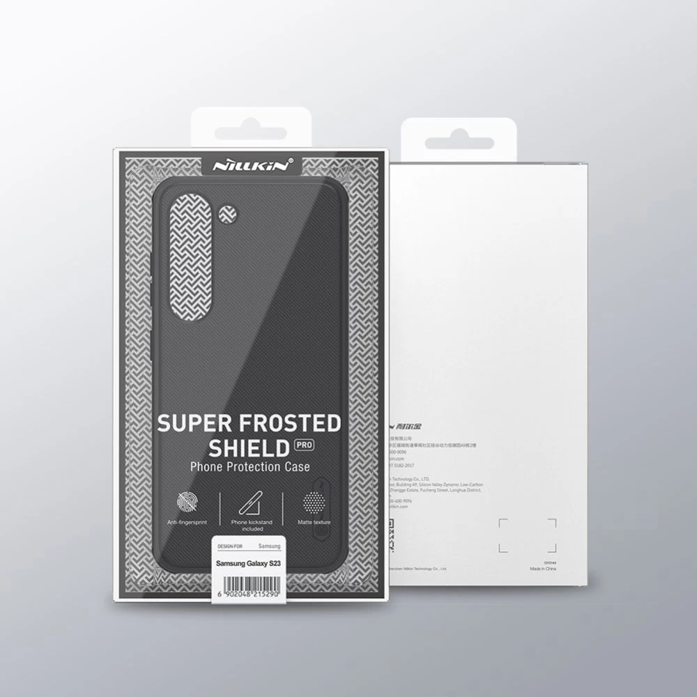 Samsung Galaxy S23 skal röd NILLKIN SUPER FROSTED SHIELD PRO