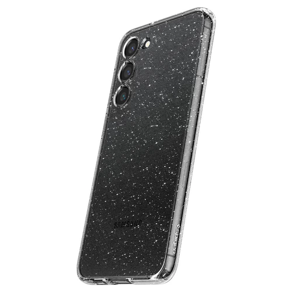 Samsung Galaxy S23 skal transparent SPIGEN LIQUID CRYSTAL