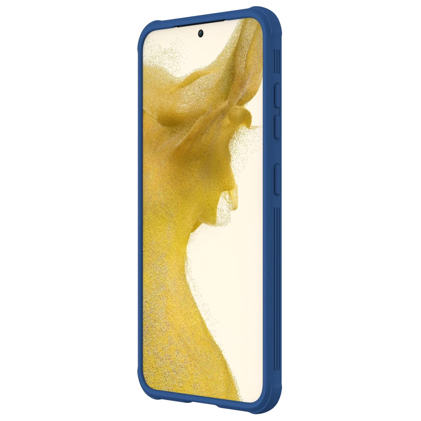 Samsung Galaxy S23 skal blå NILLKIN CAMSHIELD PRO