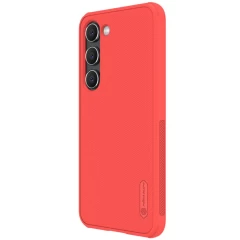 Samsung Galaxy S23 case red NILLKIN SUPER FROSTED SHIELD PRO