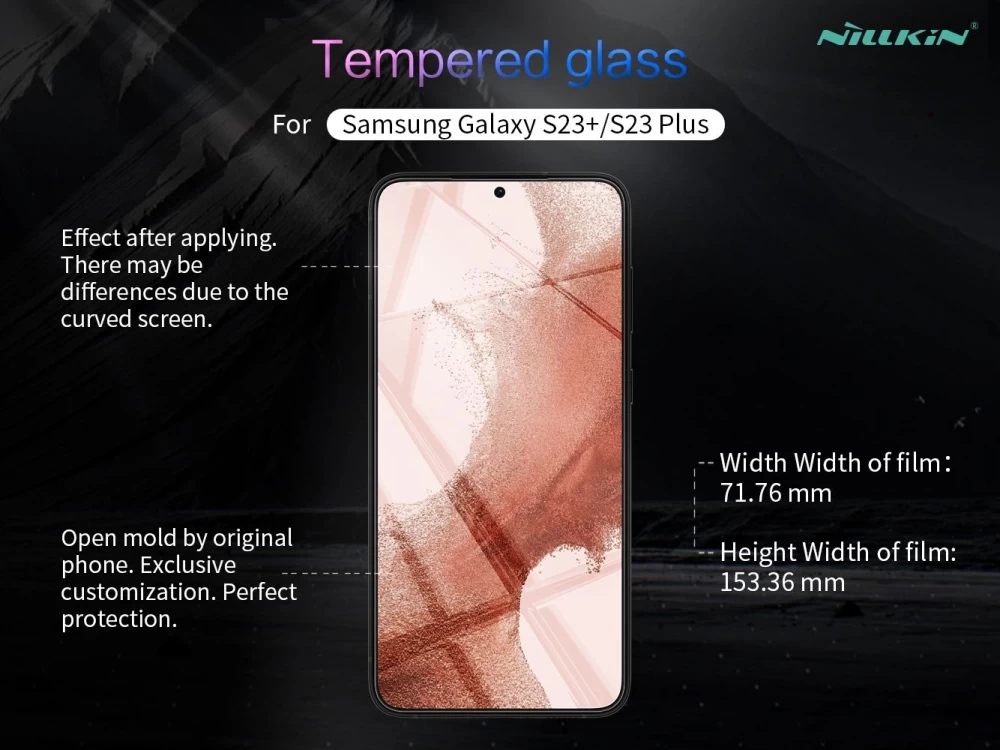 Samsung Galaxy S23 Plus aizsargstikls  NILLKIN H+PRO