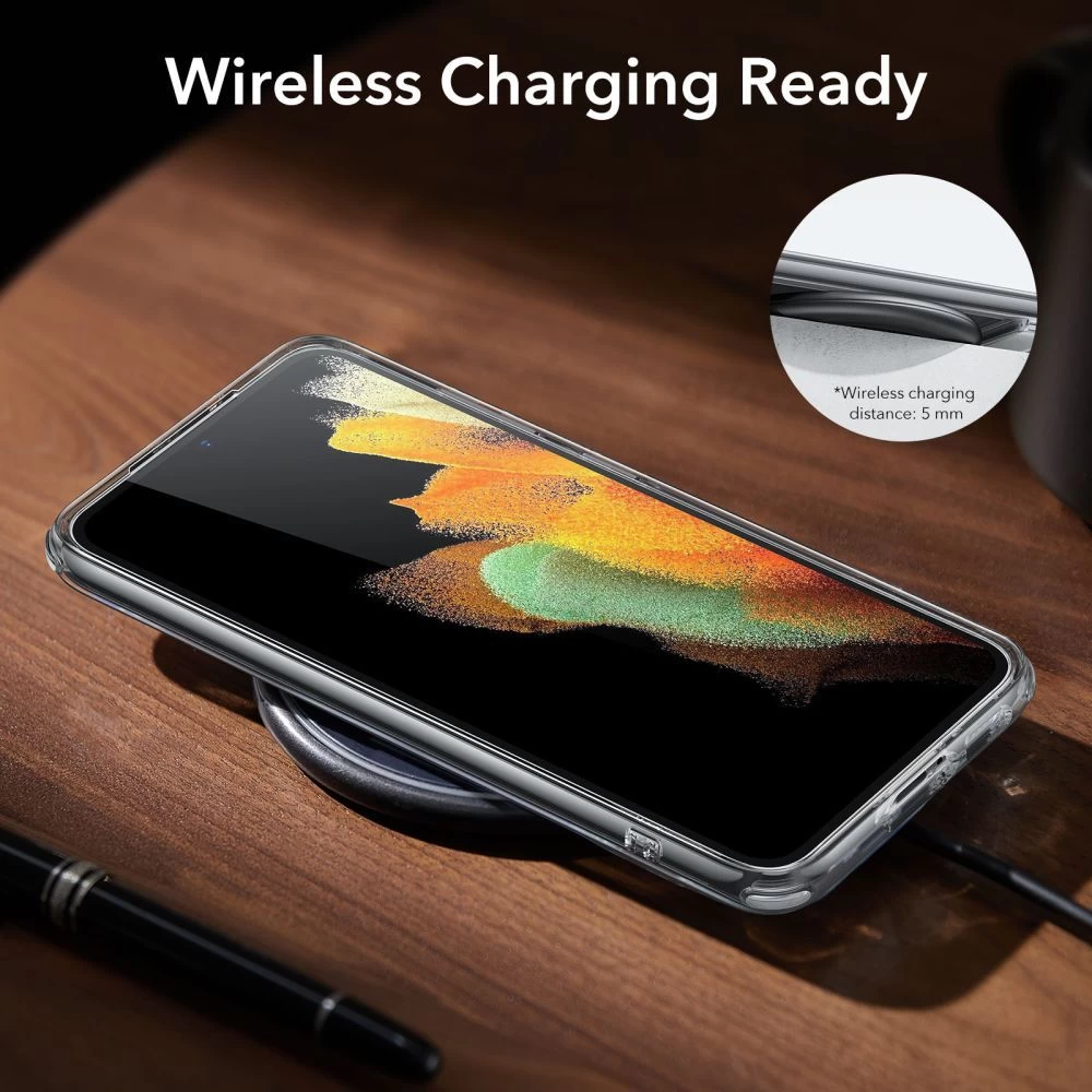 Samsung Galaxy S23 Plus case transparent ESR AIR SHIELD BOOST