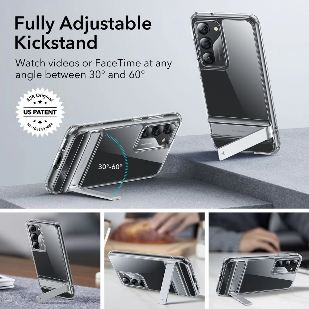 Samsung Galaxy S23 Plus case transparent ESR AIR SHIELD BOOST
