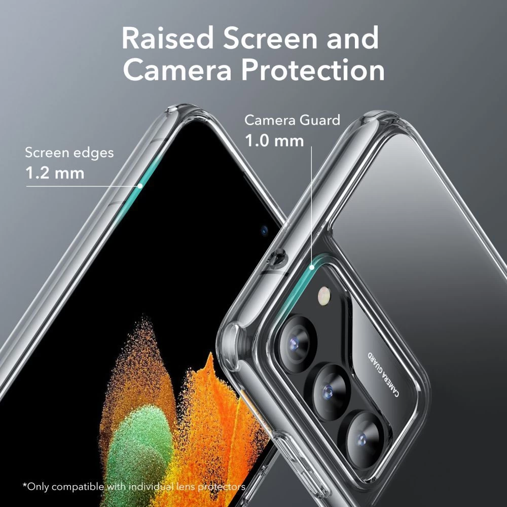 Samsung Galaxy S23 Plus case transparent ESR AIR SHIELD BOOST