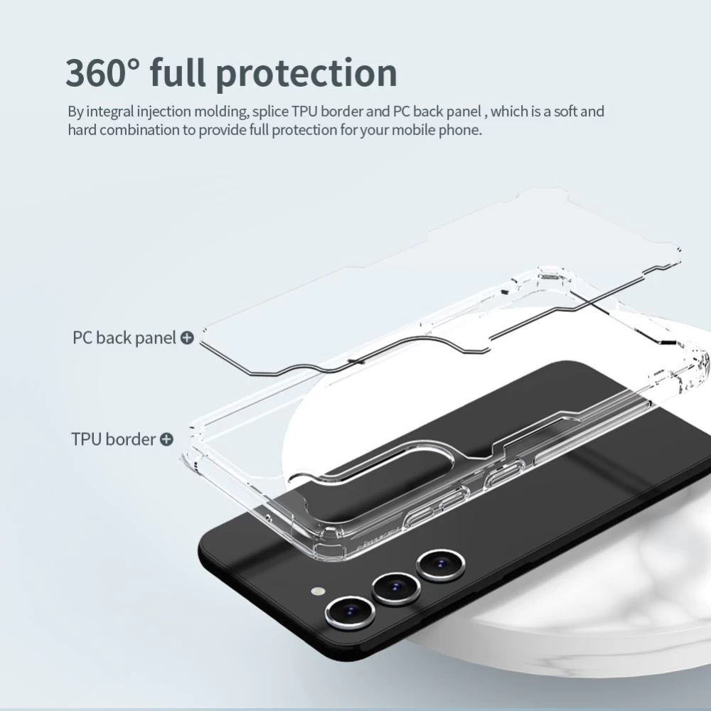 Samsung Galaxy S23 Plus case transparent NILLKIN TPU PRO