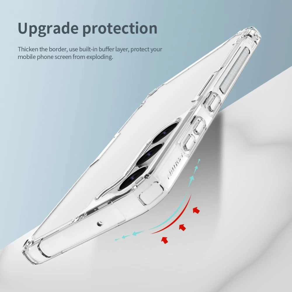 Samsung Galaxy S23 Plus case transparent NILLKIN TPU PRO