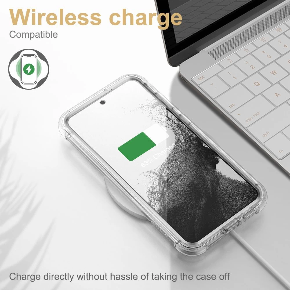 Samsung Galaxy S23 Plus case transparent TECH-PROTECT KEVLAR