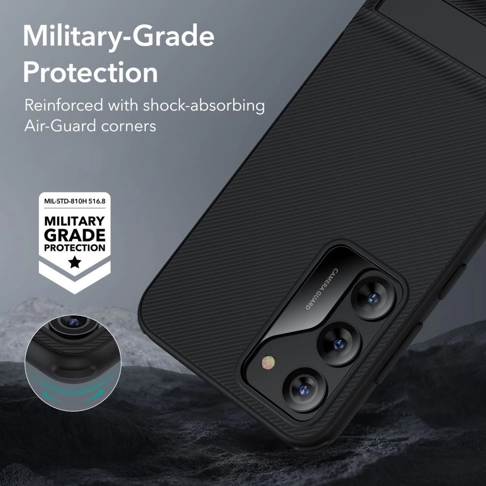 Samsung Galaxy S23 Plus skal svart ESR AIR SHIELD BOOST