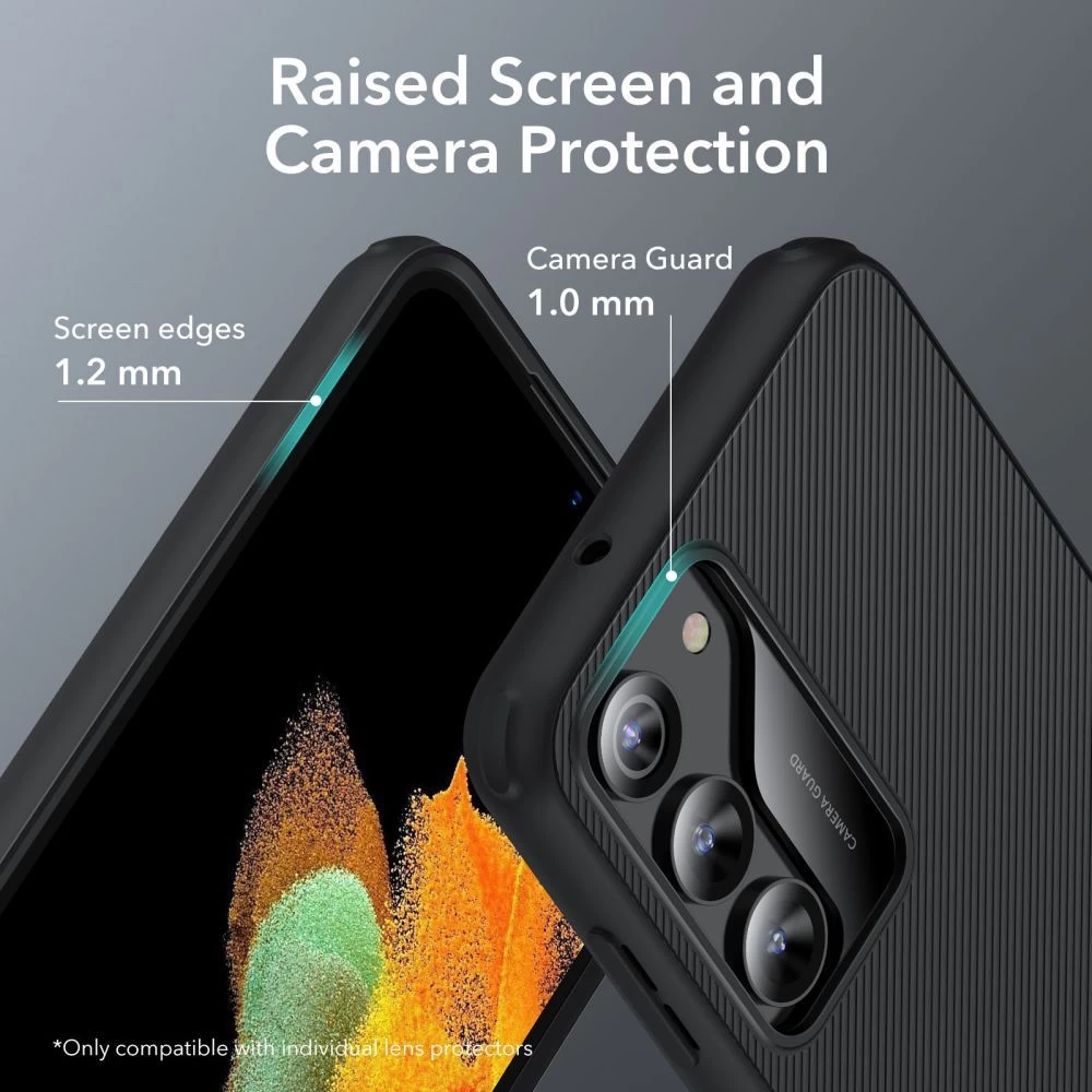 Samsung Galaxy S23 Plus skal svart ESR AIR SHIELD BOOST