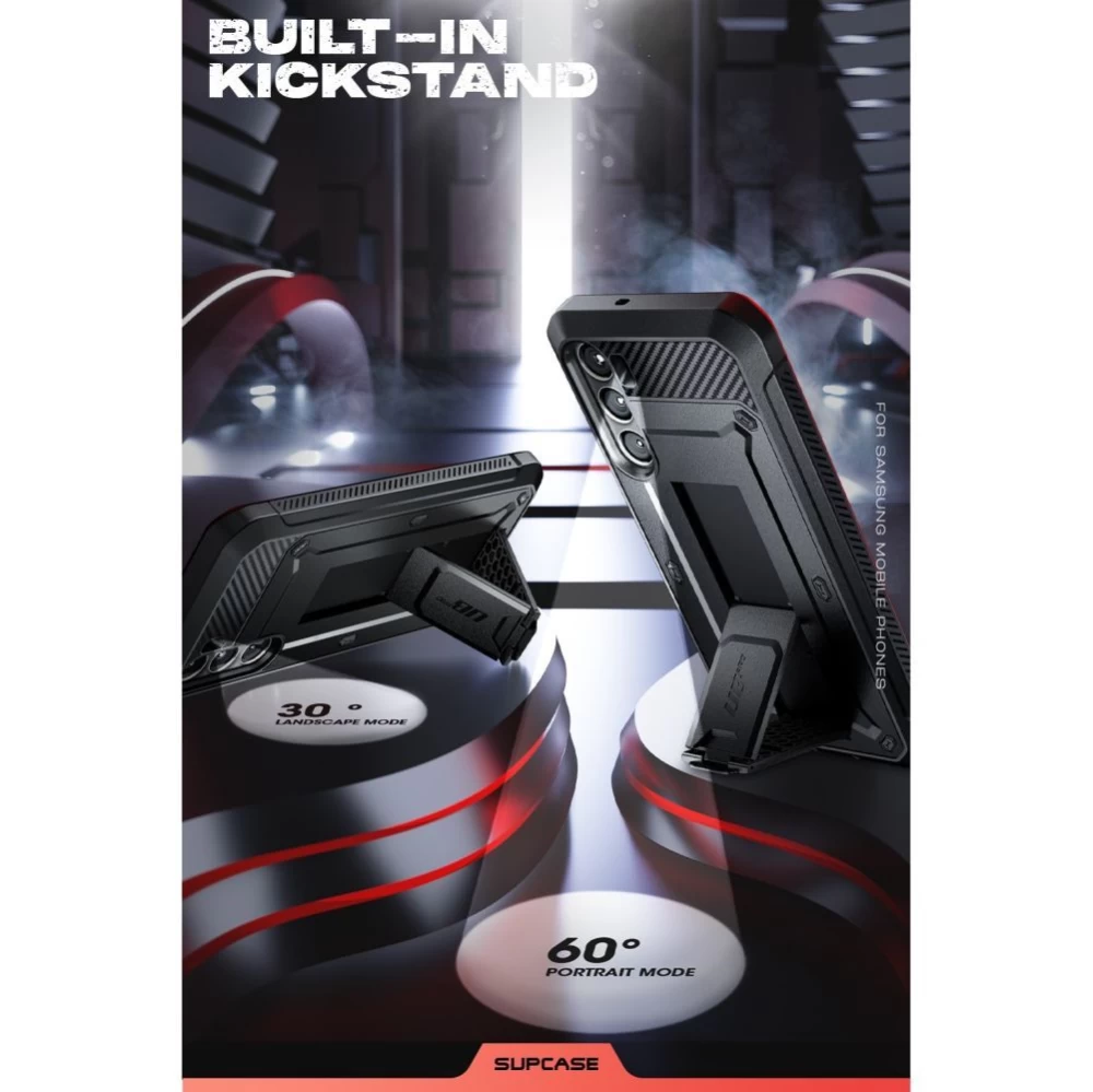 Samsung Galaxy S23 Plus case black SUPCASE UNICORN BEETLE PRO