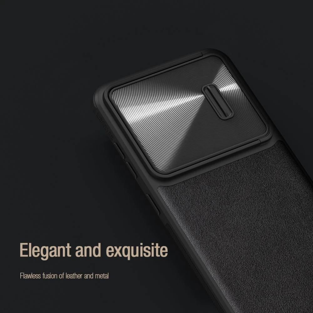 Samsung Galaxy S23 Plus case black NILLKIN CAMSHIELD S LEATHER