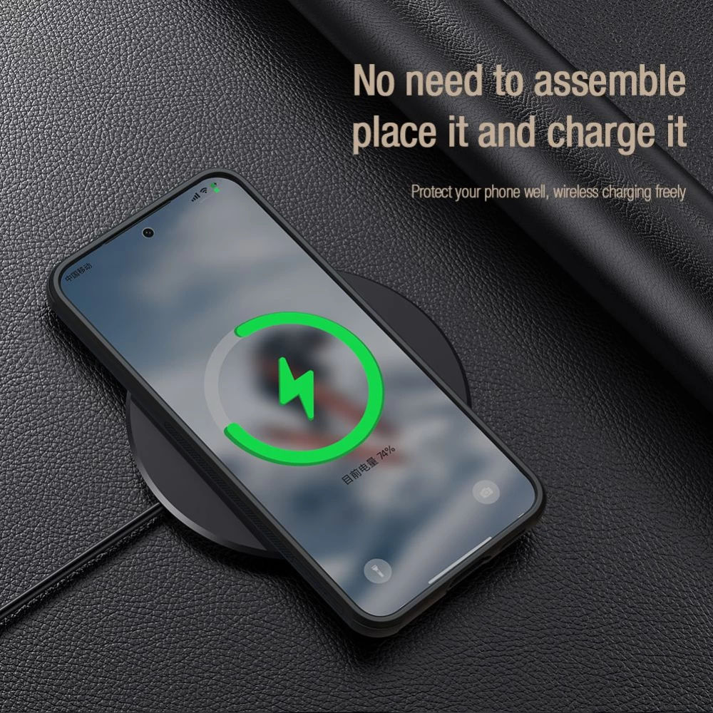 Samsung Galaxy S23 Plus case black NILLKIN CAMSHIELD S LEATHER
