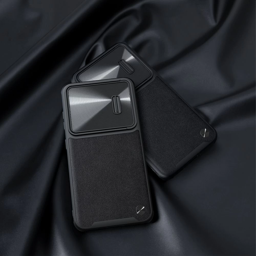 Samsung Galaxy S23 Plus case black NILLKIN CAMSHIELD S LEATHER