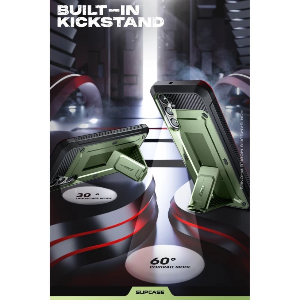 Samsung Galaxy S23 Plus case green SUPCASE UNICORN BEETLE PRO