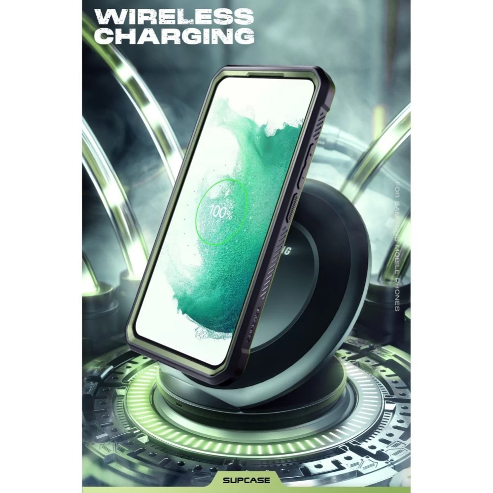 Samsung Galaxy S23 Plus case green SUPCASE UNICORN BEETLE PRO