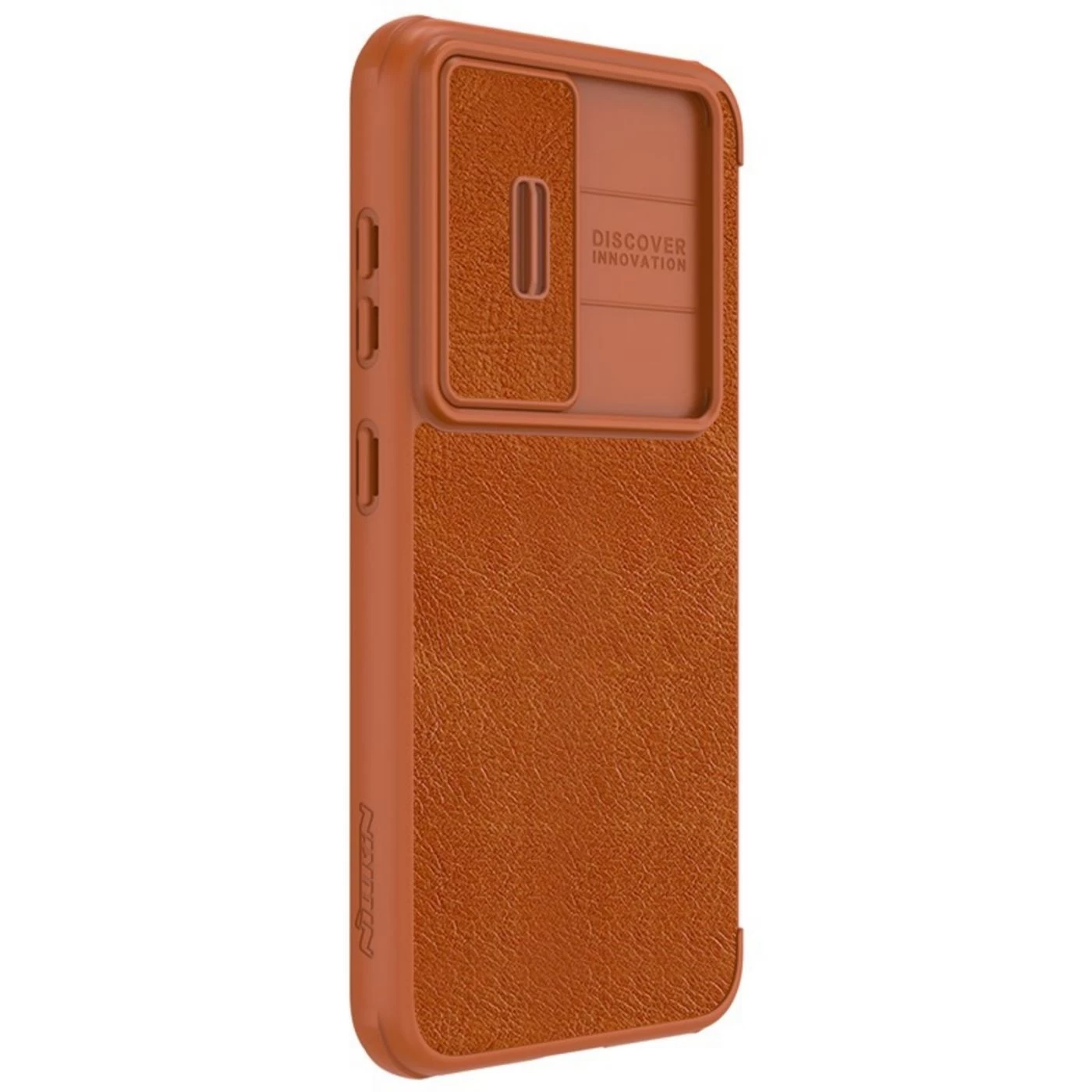 Samsung Galaxy S23 Plus case brown NILLKIN QIN PRO LEATHER