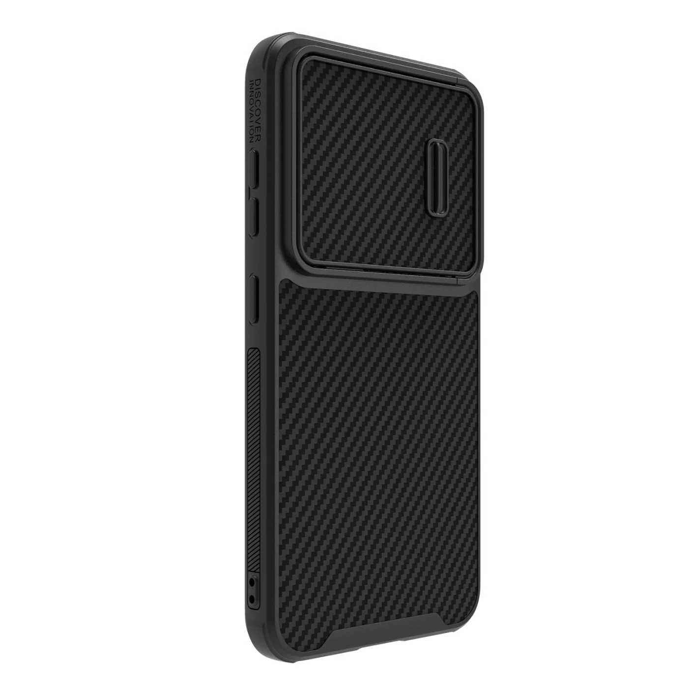 Samsung Galaxy S23 Plus case black NILLKIN SYNTHETIC FIBER S