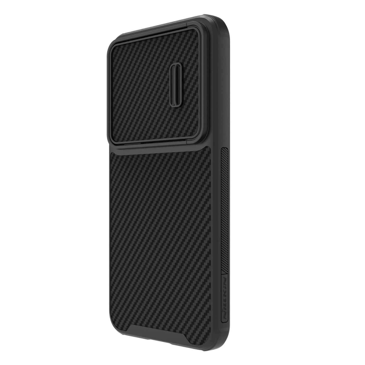 Samsung Galaxy S23 Plus case black NILLKIN SYNTHETIC FIBER S