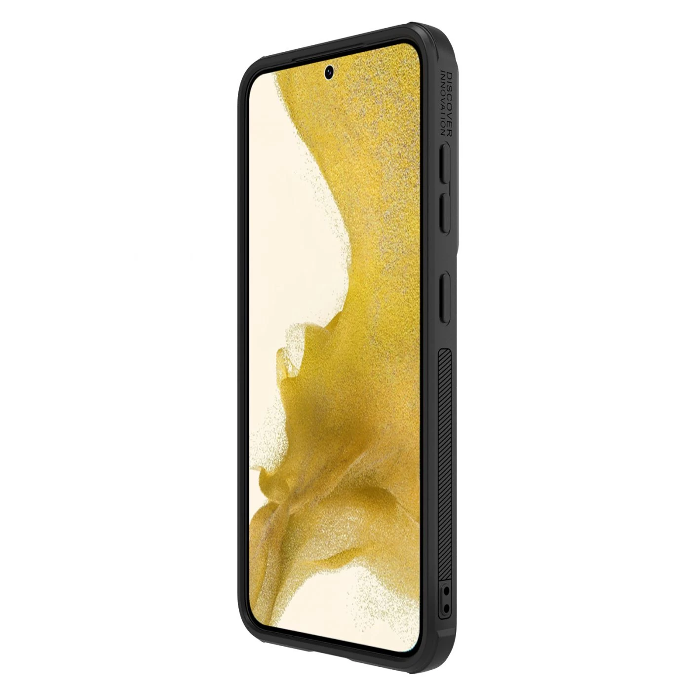 Samsung Galaxy S23 Plus case black NILLKIN SYNTHETIC FIBER S