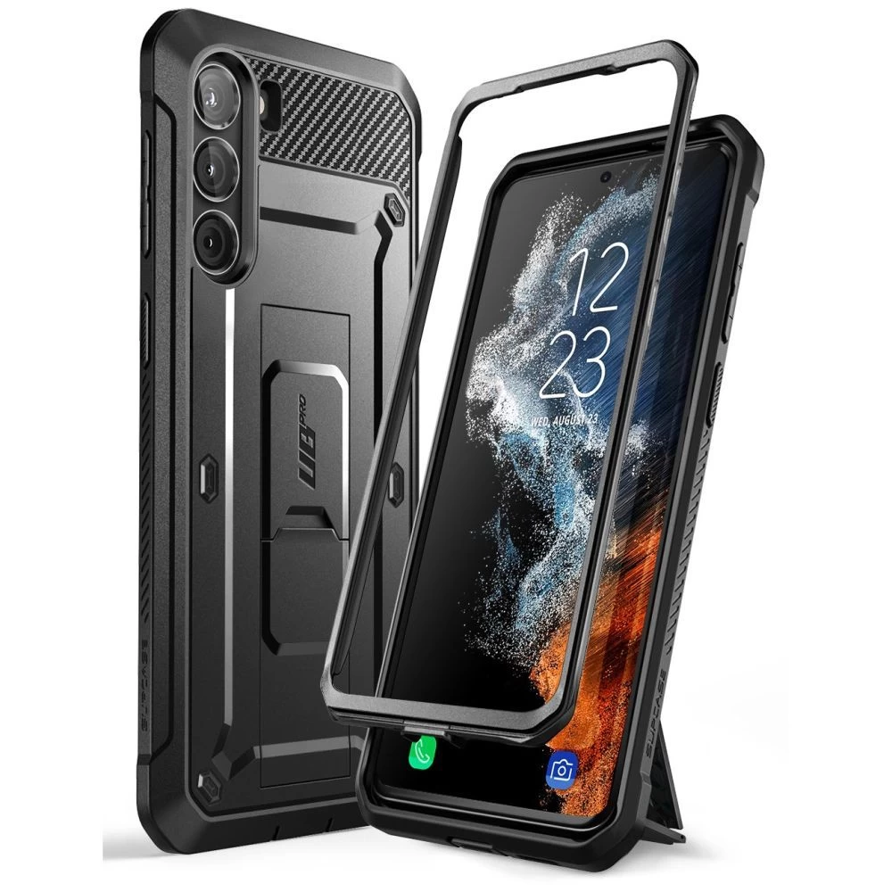 Samsung Galaxy S23 Plus case black SUPCASE UNICORN BEETLE PRO